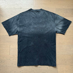 Valeforever Vale T Shirts Washed black with a distressed finish