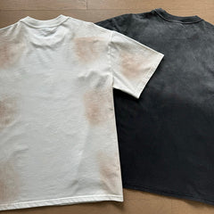 Valeforever Vale T Shirts Distressed-print high-street style