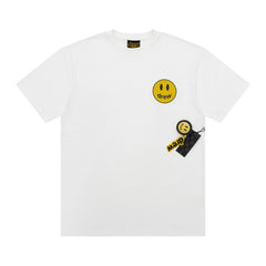 DREW HOUSE T Shirts Black-and-white Xiaolian