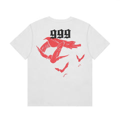 Revenge T Shirts High-quality streetwear with trendy Painted decoration