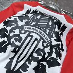 CHH Heart Long Sleeve Shirt Unisex Fashion Loose Long Sleeve Shirt