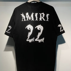 Amiri T shirts Stylish, high-quality pure cotton