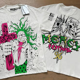 Hellstar T shirts High-street style, pure cotton, loose fit
