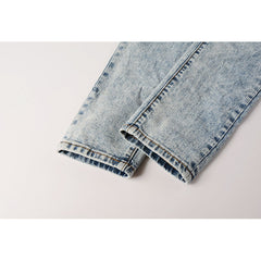 Mens trendy purple jeans 100% cotton Pure Cotton High Street Trend