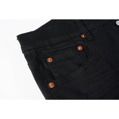 Mens trendy purple jeans 100% cotton Pure Cotton High Street Trend