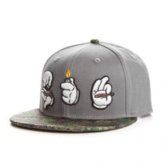 Trendy flat brimmed snapback hatsfor men and women neutral