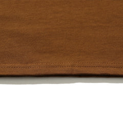 DREW HOUSE T Shirts Brown smiley face print