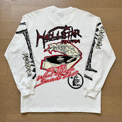 Hellstar Long Sleeve Shirts High-quality pure cotton high-street clothing