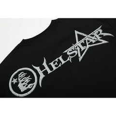 Hellstar T-shirt Direct Printing Pattern High-quality pure cotton high-street clothing
