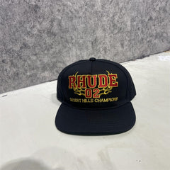 RHUDE Hat – Stylish Embroidered Lettering