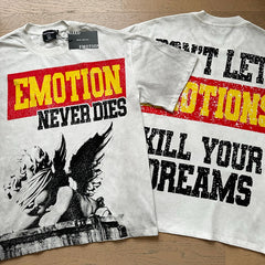 Mixed Emotion New Versatile Short-Sleeve T-Shirt