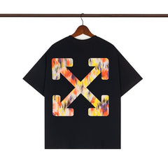 OFF WHITE T SHIRTS High-quality pure cotton high-street style