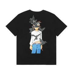 Revenge T Shirts High-quality streetwear with trendy Painted decoration