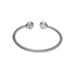 Bracelet Hip Hop Open Magnetic Bracelet Stainless Steel Health Germanium Bracelet Spectrum Royalty