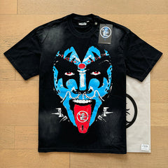 Hellstar T Shirts Washed Aging Process High-quality pure cotton high-street clothing