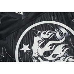 Hellstar Long Sleeve Shirts Hip-hop loose oversize High-quality pure cotton high-street clothing