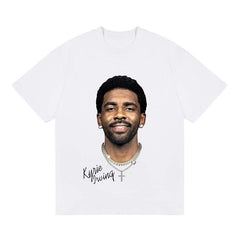 BIG FACE T shirts Pure Cotton High-Street Fashion