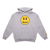 DREW HOUSE Hoodie Gray smiley face logo