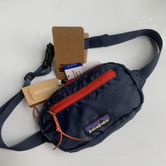 Mens Casual Bags Color Matching Crossbody Breast Bag Fanny Pack