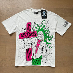 Hellstar T shirts High-street style, pure cotton, loose fit