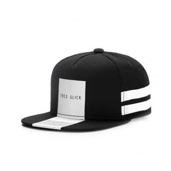 Trendy flat brimmed snapback hatsshade tres slick cap