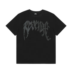 Revenge T Shirts High-quality streetwear with trendy Painted decoration
