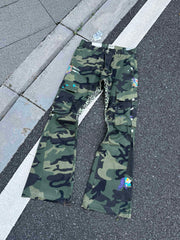 GALLERY DEPT Fashionable Camouflage Jeans
