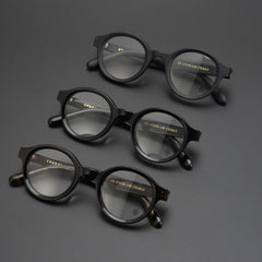 CHH Chrome Hearts Glasses Thick Frame Anti-Blue Myopia Glasses Frame Plain lens