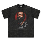 BIG FACE T shirts Pure Cotton High-Street Fashion