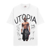 BIG FACE T shirts Pure Cotton High-Street Fashion