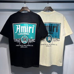 Amiri T shirts Stylish, high-quality pure cotton