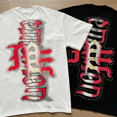 Mixed Emotion New Versatile Short-Sleeve T-Shirt