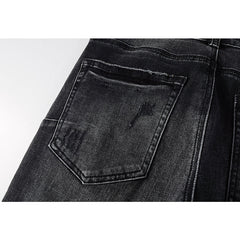 Mens trendy purple jeans 100% cotton Pure Cotton High Street Trend