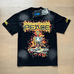 Hellstar T Shirts Retro style high street trend High-quality pure cotton high-street clothing