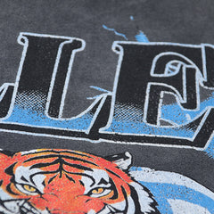 Valeforever Vale T Shirts Washed black with a distressed finish