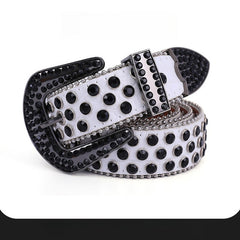 Hip-Hop Punk Rhinestone Belt