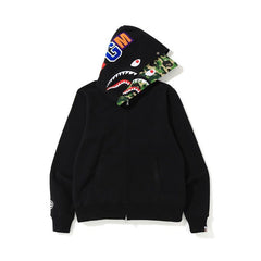 Bathing Ape Bape Hoodie Camouflage Cardigan Men's and Women's Sweater Hoodie Coat