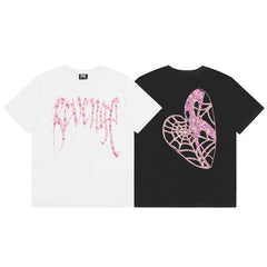 Revenge T Shirts High-quality streetwear with trendy Painted decoration