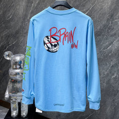 CHH Heart Long Sleeve Shirt Unisex Fashion Loose Long Sleeve Shirt