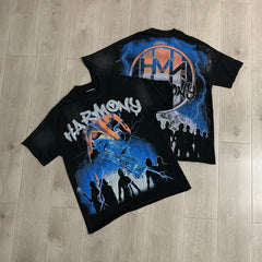 HARMONY T Shirts Street Trend Hot Diamonds
