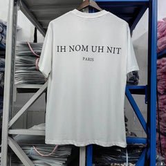 IH NOM UH NIT T shirts High-quality pure cotton streetwear style