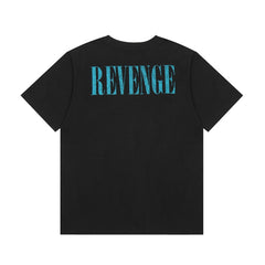 Revenge T Shirts High-quality streetwear with trendy Painted decoration