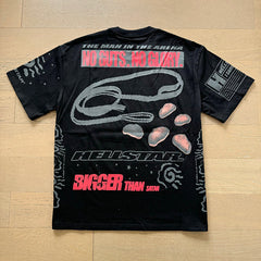 Hellstar T Shirts High-quality pure cotton high-street clothing
