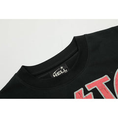 Hellstar T-shirt Direct Printing Pattern High-quality pure cotton high-street clothing