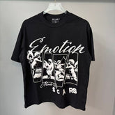 MIXED EMOTION T SHIRTS High-quality streetwear made from 260g pure cotton fabric.