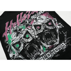Hellstar T-shirt Direct Printing Pattern High-quality pure cotton high-street clothing