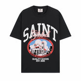 BIG FACE T shirts Pure Cotton High-Street Fashion