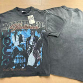 Valeforever Vale T Shirts Washed-look vintage black poster