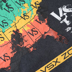 VALE T Shirts Trendy High-Street Washed Black