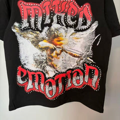 MIXED EMOTION T SHIRTS High-quality streetwear made from 260g pure cotton fabric.